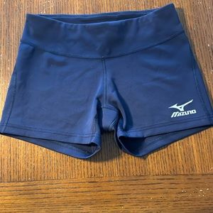 Mizuno navy volleyball shorts size small 3.5 inch inseam